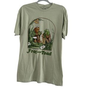 Frog & Toad Classic Book Character Unisex Size L Light Green NWT